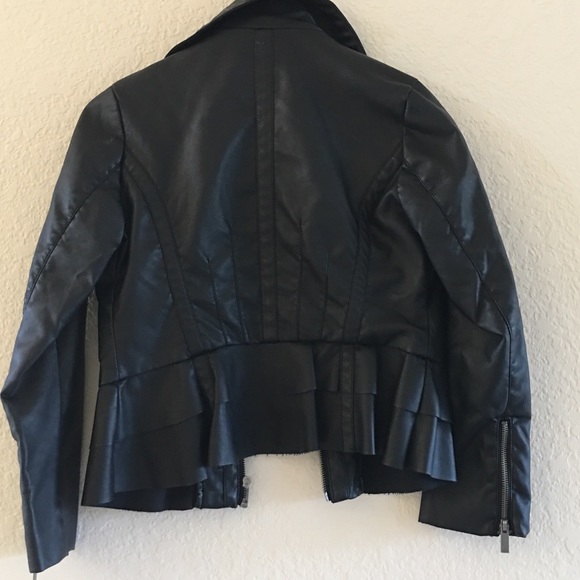 Sugarfly Faux Leather Jacket - Picture 3 of 6